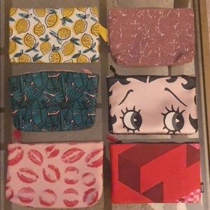 Cute travel size make up bags!